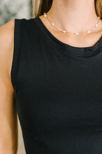 Load image into Gallery viewer, Start of Everything Round Neck Tank in Black