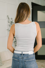 Load image into Gallery viewer, Start of Everything Round Neck Tank in Bone