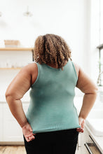 Load image into Gallery viewer, Stay Easy Tank In Aqua by POL