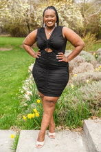 Load image into Gallery viewer, Summer Nights Black Dress