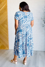 Load image into Gallery viewer, Surf Watch Tiered Midi Dress