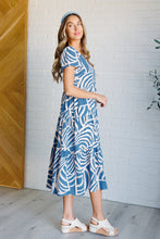 Load image into Gallery viewer, Surf Watch Tiered Midi Dress