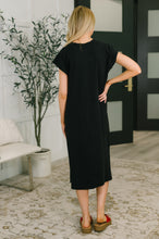 Load image into Gallery viewer, Sweet Like That Casual Dress in Black