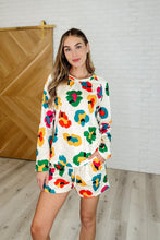Load image into Gallery viewer, Forever Young Floral Top and Shorts Set