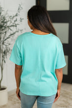 Load image into Gallery viewer, Take It Easy Slouchy Tee in Mint
