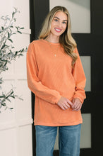 Load image into Gallery viewer, Taking A Drive Oversized Corded Sweatshirt