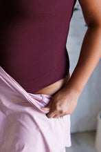 Load image into Gallery viewer, They're Not Like Us Square Neck Bodysuit in Cassis