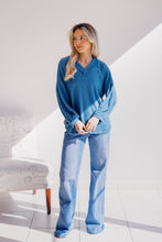 Load image into Gallery viewer, Tidal Texture Long Sleeve Top