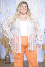 Load image into Gallery viewer, Total Breeze - Crochet Shacket