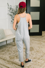 Load image into Gallery viewer, Totally Me Spaghetti Strap Jumpsuit Grey