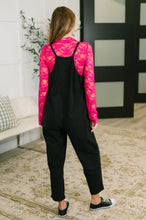 Load image into Gallery viewer, Totally Me Spaghetti Strap Jumpsuit in Black