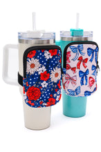 Load image into Gallery viewer, Tumbler Zip Pouch Set of 2 (multiple color options)