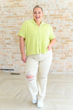 Load image into Gallery viewer, Two's Company Ribbed Button Down Top