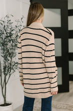 Load image into Gallery viewer, Under Wraps Striped Cardigan