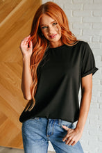 Load image into Gallery viewer, Uptown Crew T-Shirt in Black