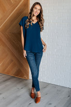 Load image into Gallery viewer, Very Much Needed V-Neck Top in Teal