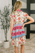 Load image into Gallery viewer, Wanted Whimsy Collared Printed Dress