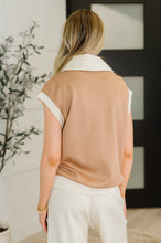 Load image into Gallery viewer, Whispered Urgently Color Block Half Zip Top