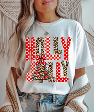 Load image into Gallery viewer, Holly Jolly Graphic Tee & Sweatshirt (multiple color options)