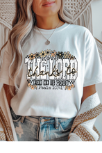 Load image into Gallery viewer, Give Thanks Graphic Tee (multiple color options)