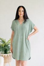 Load image into Gallery viewer, Wildleaf Hoodie Dress
