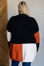 Load image into Gallery viewer, Writer's Block Color Block Open Front Cardigan