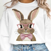 Load image into Gallery viewer, One Smart Bunny Graphic Sweatshirt (multiple color options)