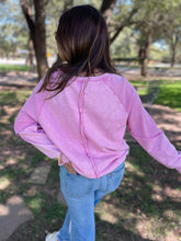 Load image into Gallery viewer, Best Selling Elliott Exposed Seam Sweatshirt (multiple color options)