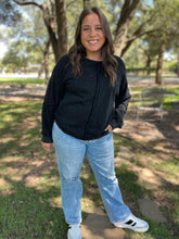 Load image into Gallery viewer, Best Selling Elliott Exposed Seam Sweatshirt (multiple color options)