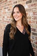 Load image into Gallery viewer, Twilight Charms Beaded V Neck Sweater