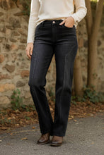 Load image into Gallery viewer, Judy Blue Mid Rise Straight Western Seam Detail Jeans