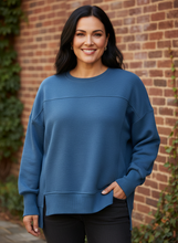 Load image into Gallery viewer, District Drift Side-Slit Pullover (multiple color options)