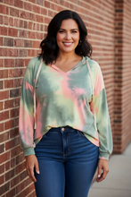 Load image into Gallery viewer, Ethereal Mist Terry Hoodie Top