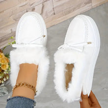 Load image into Gallery viewer, Cozy Bliss Furry Slip-Ons (multiple color options)