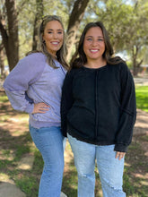 Load image into Gallery viewer, Best Selling Elliott Exposed Seam Sweatshirt (multiple color options)