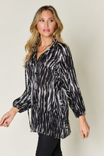 Load image into Gallery viewer, Printed Button Up Long Sleeve Shirt (multiple color options)