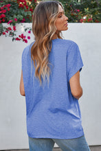 Load image into Gallery viewer, V-Neck Short Sleeve T-Shirt (2 color options)