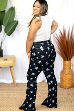 Load image into Gallery viewer, JUDY BLUE Freedom Stars Flare Jeans