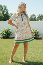 Load image into Gallery viewer, Spring Ready Floral Shift Dress