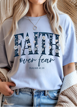 Load image into Gallery viewer, Faith Over Fear Graphic Tee (2 color options)