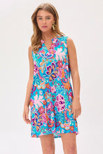 Load image into Gallery viewer, Dear Scarlett Lizzy Tank Dress in Blue