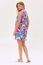 Load image into Gallery viewer, Dear Scarlett Lizzy Tank Dress in RoyalMulti