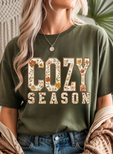 Load image into Gallery viewer, Cozy Season Graphic Tee & Sweatshirt (multiple color options)