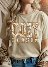 Load image into Gallery viewer, Cozy Season Graphic Tee & Sweatshirt (multiple color options)