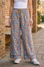 Load image into Gallery viewer, English Garden Afternoon Floral Wide-Leg Pants