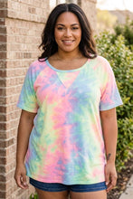 Load image into Gallery viewer, Cotton Candy Dreams Tie-Dye Top