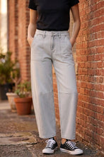 Load image into Gallery viewer, RISEN Slouchy Cropped Barrel Jeans