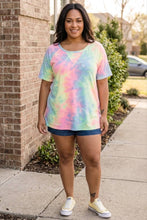 Load image into Gallery viewer, Cotton Candy Dreams Tie-Dye Top