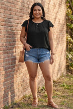 Load image into Gallery viewer, Afternoon Aperitif Flutter Blouse (2 color options)