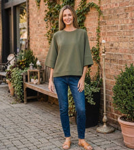 Load image into Gallery viewer, Market Day Minimalist Top in Olive